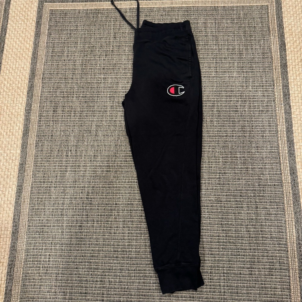 Champion Black Joggers for Men